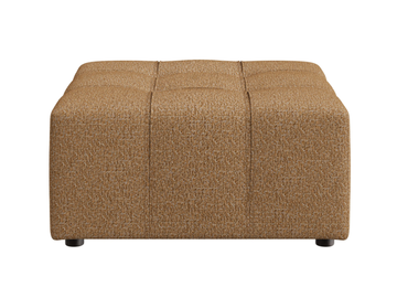 BRESCIA - Square tufted fabric pouf by DÔME DECO - view 3